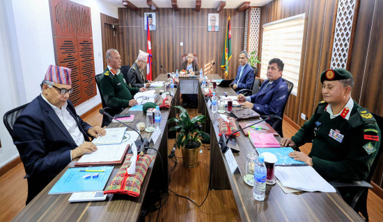 Recommendation made to mobilize Nepali Army in election