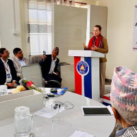 Manandhar wins 5 km open mini marathon