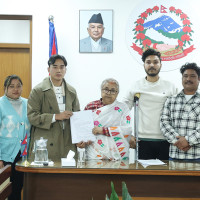 Deusibhailo in Prachanda's residence