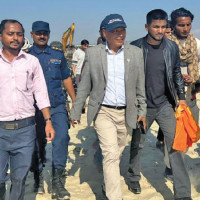 Minister Gurung instructs for prompt reoperation of communication services at Thame