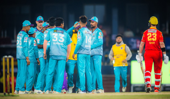 Kathmandu Gorkhas  gets second win in NPL, defeats Lumbini Lions