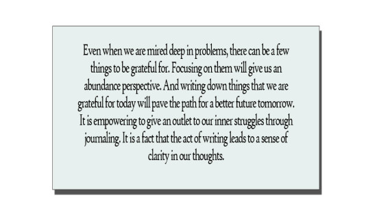 Journaling Heals Mind