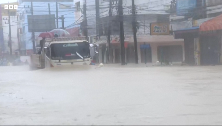 'Once in 300 years' rain hits Thai city as floods ravage South East Asia