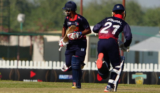 Nepal defeats Hong Kong by 119 runs