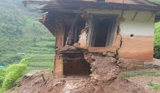 Landslide buries mother and daughter, flooded stream sweeps away septuagenarian