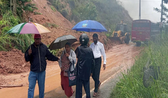 Sri Lanka closes offices and schools as death toll from landslides and floods rises to 56