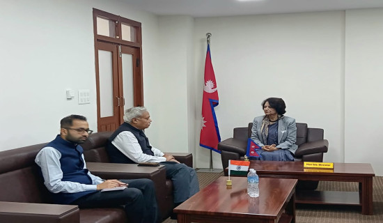 Indian Ambassador calls on Health Minister Gautam