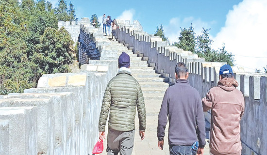 Dolakha’s great wall: A new wonder in the hills