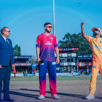 Leader Rayamajhi under supervision of doctors