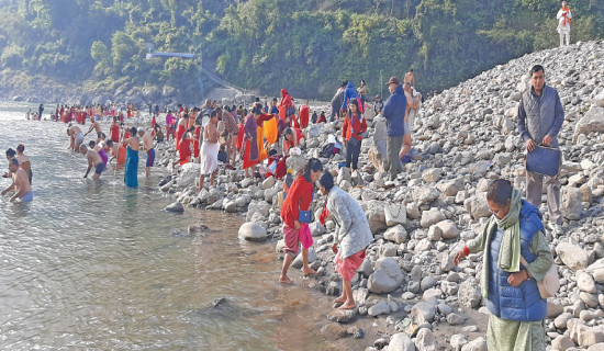 More pilgrims visit Kali Gandaki