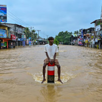 Floods hit Sri Lanka's capital as cyclone death toll rises to 159