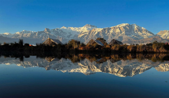 Annapurna Mountain range