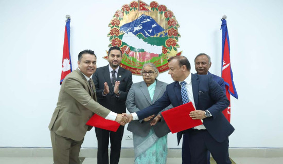 NRNA two factions agree to unite, Minister Kharel insists on sustainability of unification