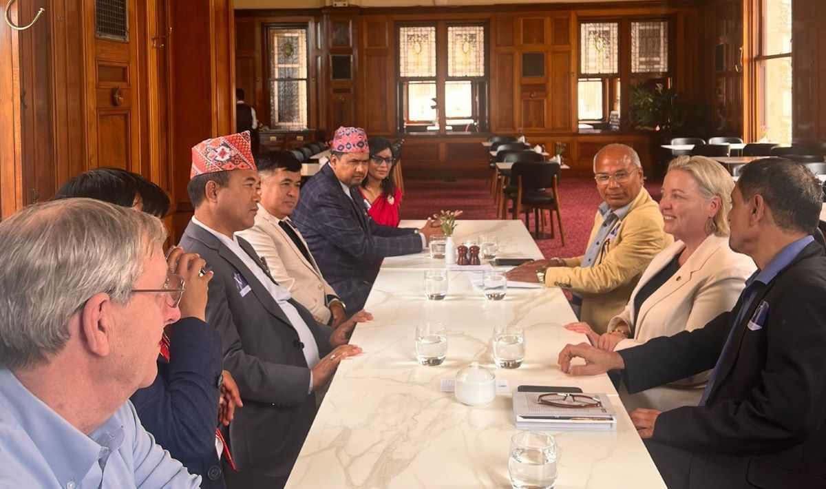 Nepali delegation holds talks with Australia’s MP Kathleen
