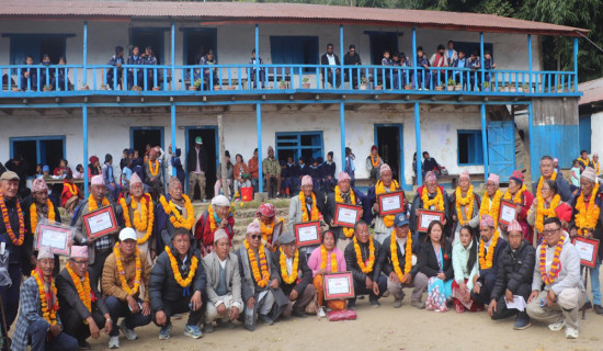 30 senior citizens honoured