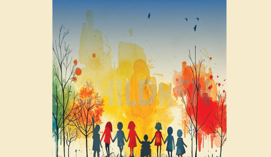 Children's literary books distributed