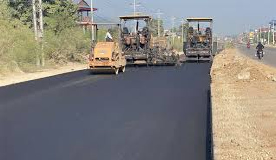 Narayanghat-Butwal road section achieves 76% physical progress