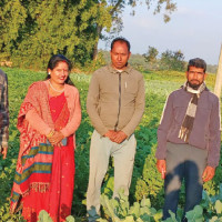 Tourist activity thriving at Thorong La Pass despite freezing cold