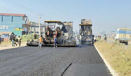 Narayanghat-Butwal road section achieves 76% physical progress