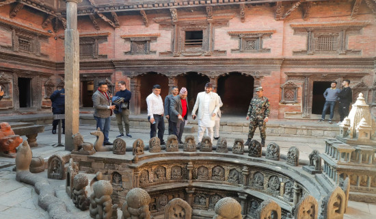 President Paudel to inaugurate 5,555 kg bell in Panchakot