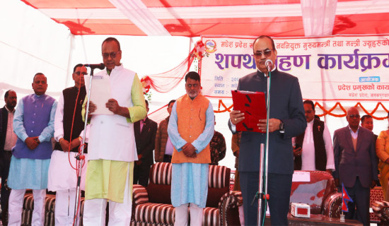 Bamboo bridge earning good income in Morang