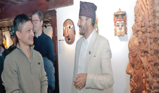 Minister Kharel explores Patan Durbar Square