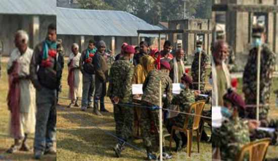 Free health camp run in Siraha village