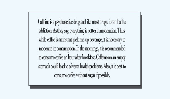 Coffee Lifts Our Mood