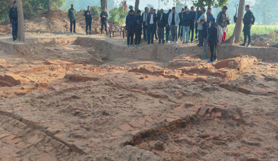 Panditpur unearths ancient city structure