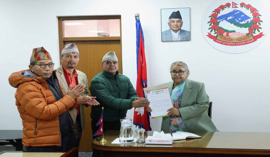 Cleanup against corruption is forwarded: PM Karki