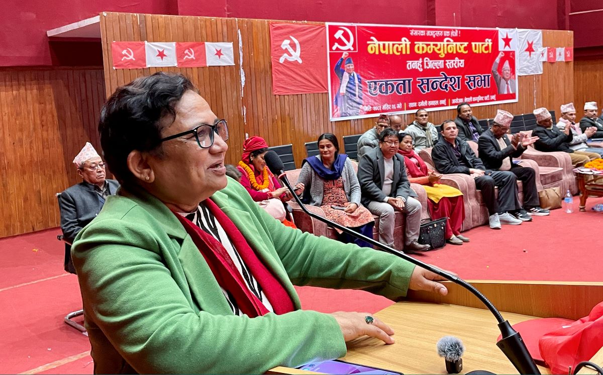 Election clears national hurdles: Leader Bhusal