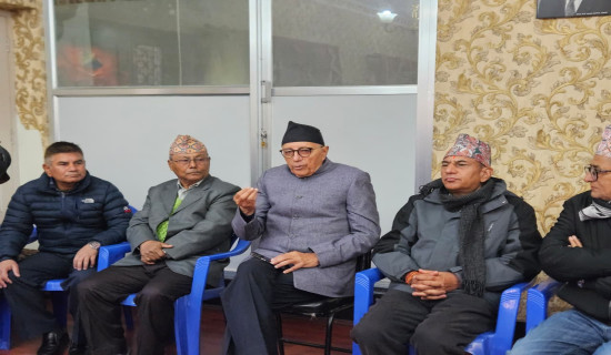 Leader Koirala argues he is bridging senior and young generation