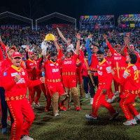 Sarlahi section of blacktopped postal road breaks in two years