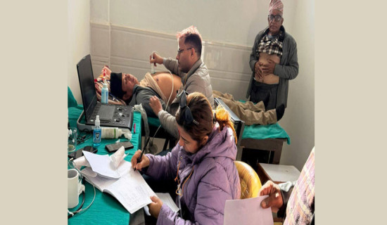 Mass cardiac screening: Free tests for over four hundred participants in Parbat