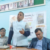 Ministers Ghising tells contractors to complete projects on time