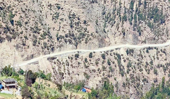 Mid-Hill Highway Jajarkot section remains incomplete even after 11 years of start of works