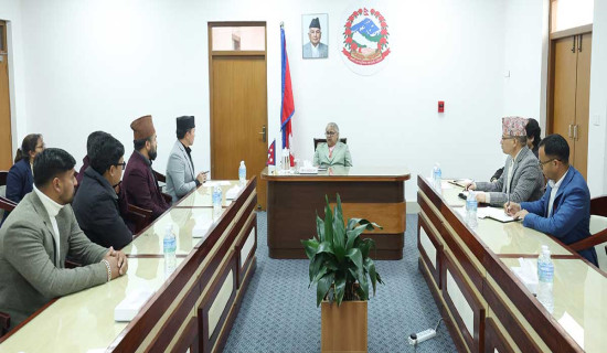 PM Karki urges Suhang to speed up preparation for election