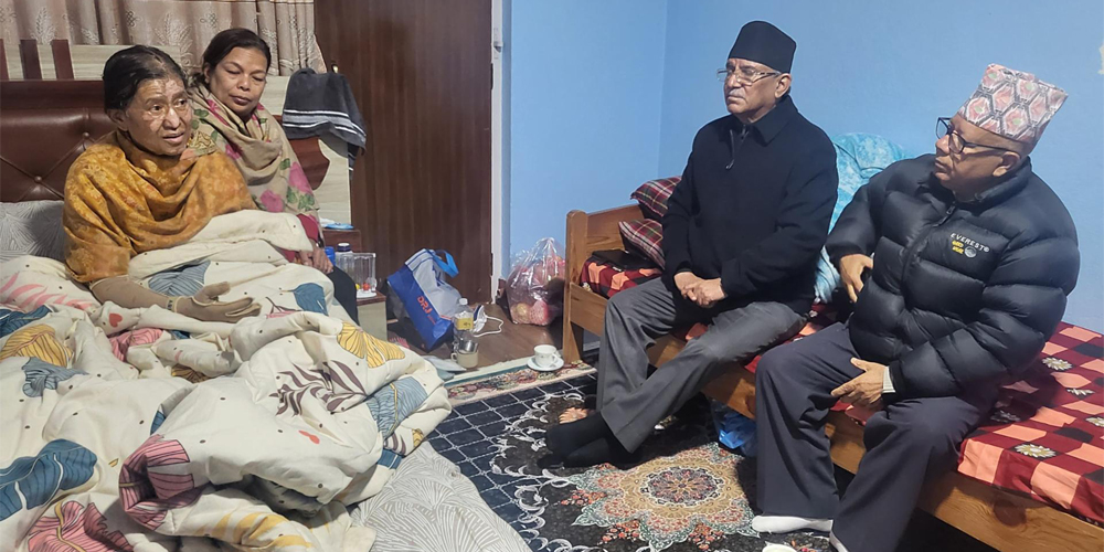 Health of Rabilaxmi improving