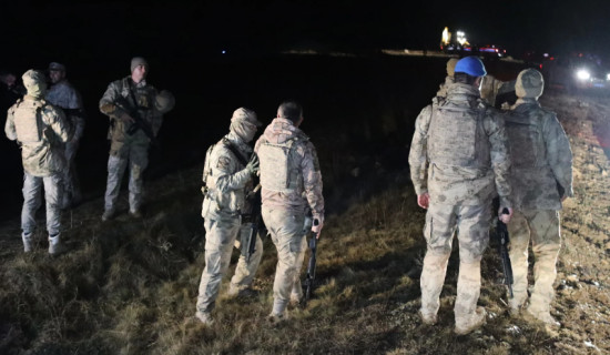 Libya's military chief and 7 others are killed in a plane crash after takeoff from Turkey