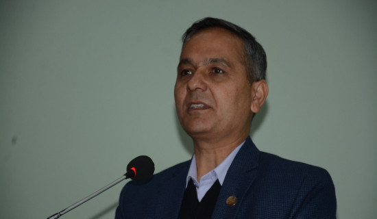 Government primarily mandated to conduct election: Minister Aryal