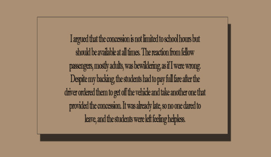 Denial Of Fare Discounts