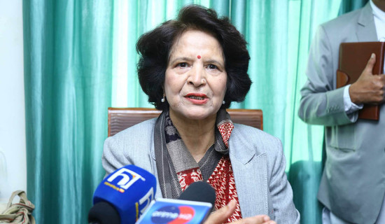 Health Minister Gautam calls for advancement of Naradevi Ayurveda Hospital