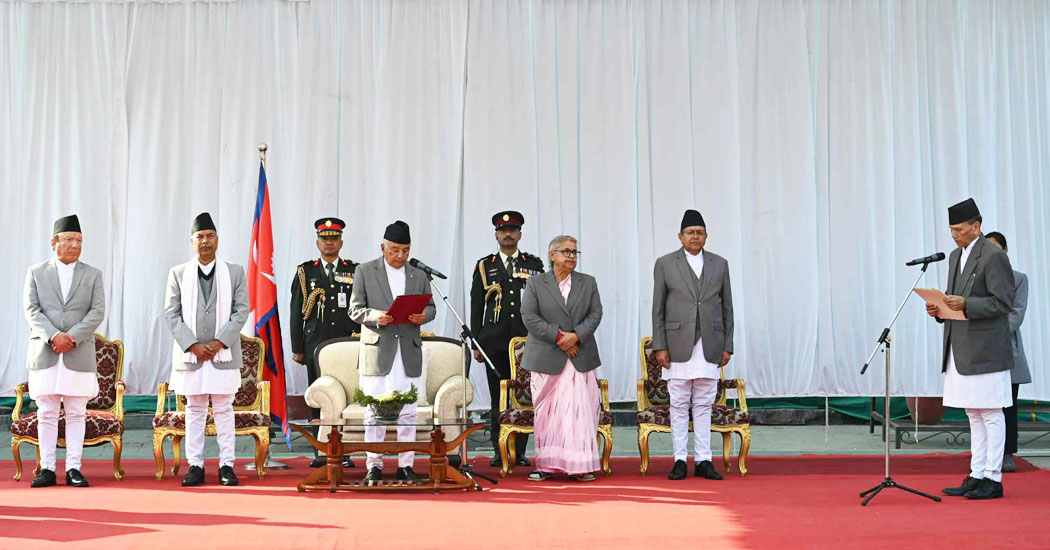 Newly-appointed Foreign Affairs Minister takes oath of office