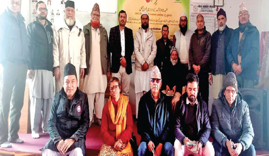 Grand mushaira held in Nepalgunj