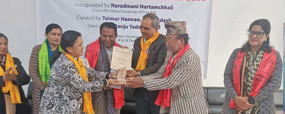 Nepal Int'l Art Exhibition concludes