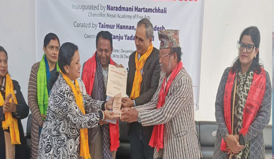 Nepal Int'l Art Exhibition concludes