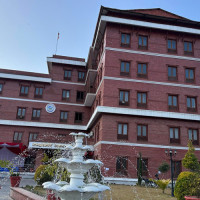 Hanumante river inundates settlement in Bhaktapur