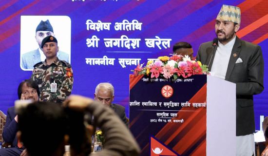 Protection of private sector imperative for country's development: Communications Minister Kharel