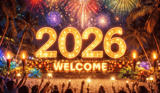 New Year 2026 begins