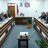 Bajura locals start rebuilding demolished Chhaupadi huts